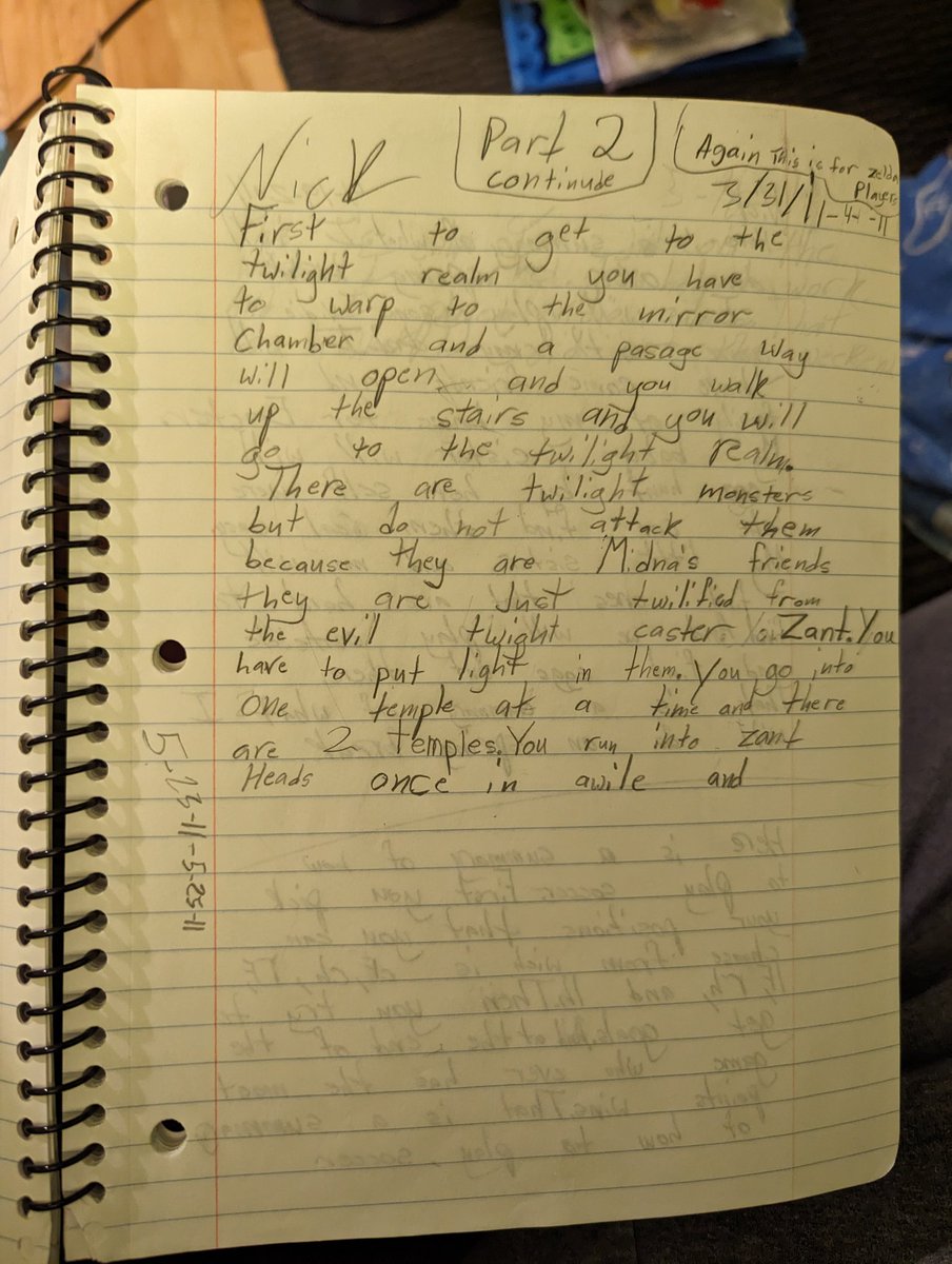 BabyUpsilon's tweet photo. Just found a school assignment that I wrote about my current 3rd favorite game OAT back when I was 9 years old https://t.co/QpR78pDJ6d
