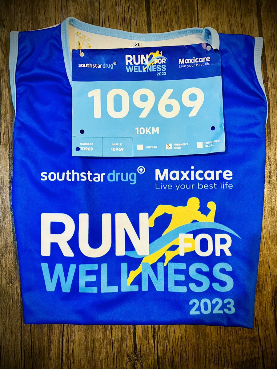 Arwi_11's tweet photo. Got my race kit.
See you next week at the U!
#RunRio
#RunForWellness2023
#RFW12
#SSDxMaxicare https://t.co/T8q4Oym8vS