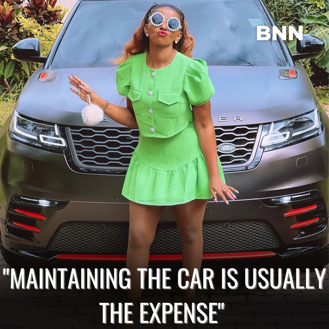 edgarobare's tweet photo. Keroche heiress Anerlisa Muigai spends nearly KES 2,500,000 Million on maintaining her Range Rover. #anerlisaMuigai #bnn #telegram
BNN BASIC - https://t.co/Fgc8UWIRBW https://t.co/woSeoOifoF