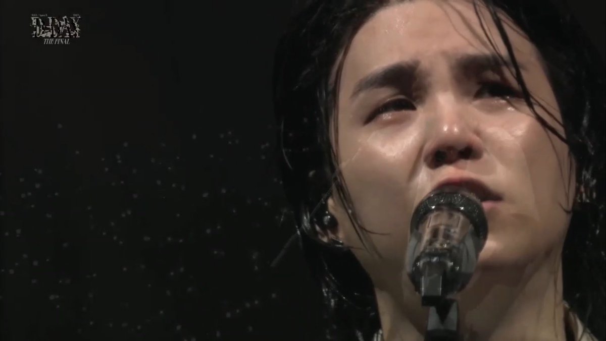 YOONGI CRIED NOOOOOO