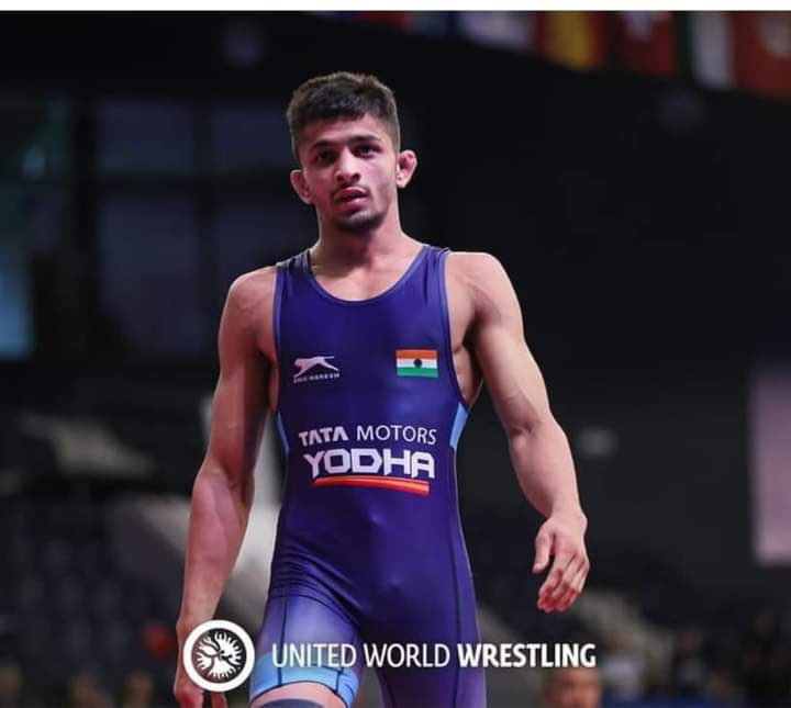 #ProudMoment Ankush of Class X of GSV N0 3, Shakti Nagar has won a silver medal in World Wrestling Championship held at Turkey in U/17 category! Congratulations! 💐💐 We wish him more accolades in his future endeavours!