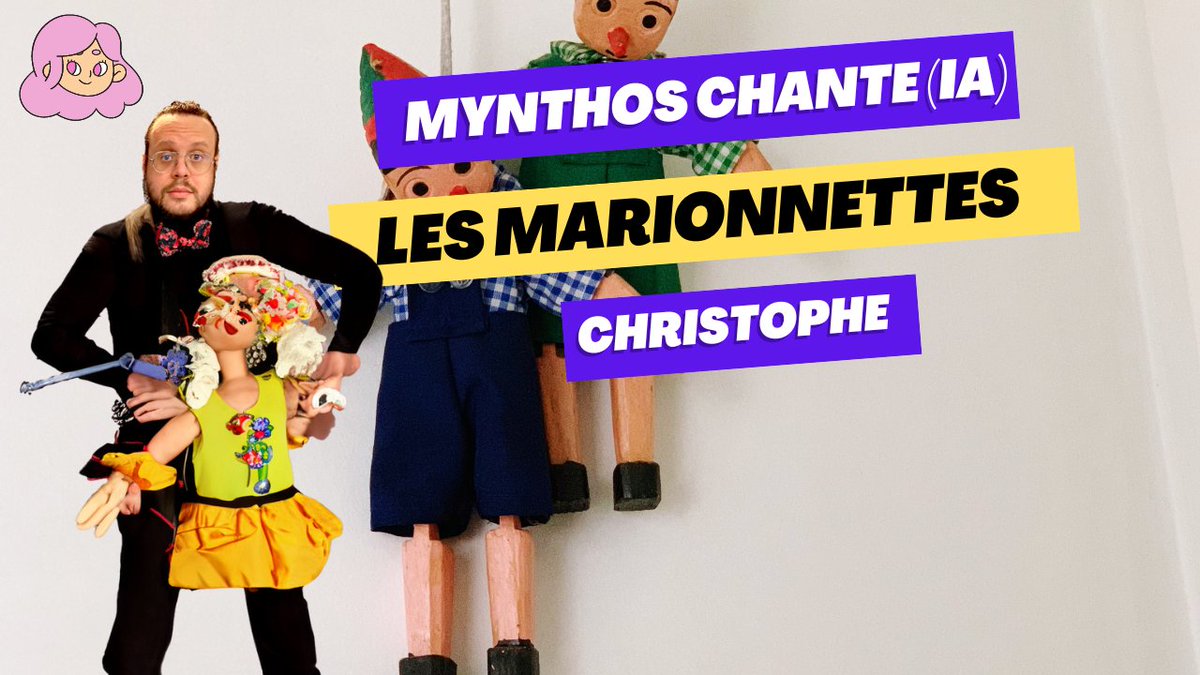 ilschantent_IA's tweet image. 🌸 &quot;Moi, je construis des Marionnettes ....&quot; 🎵

Mynthos chante &quot;Les Marionnettes&quot; de Christophe (IA)

youtu.be/1AyMoG5RWm4

#Mynthos #cover #ia #ai #coveria #coverai