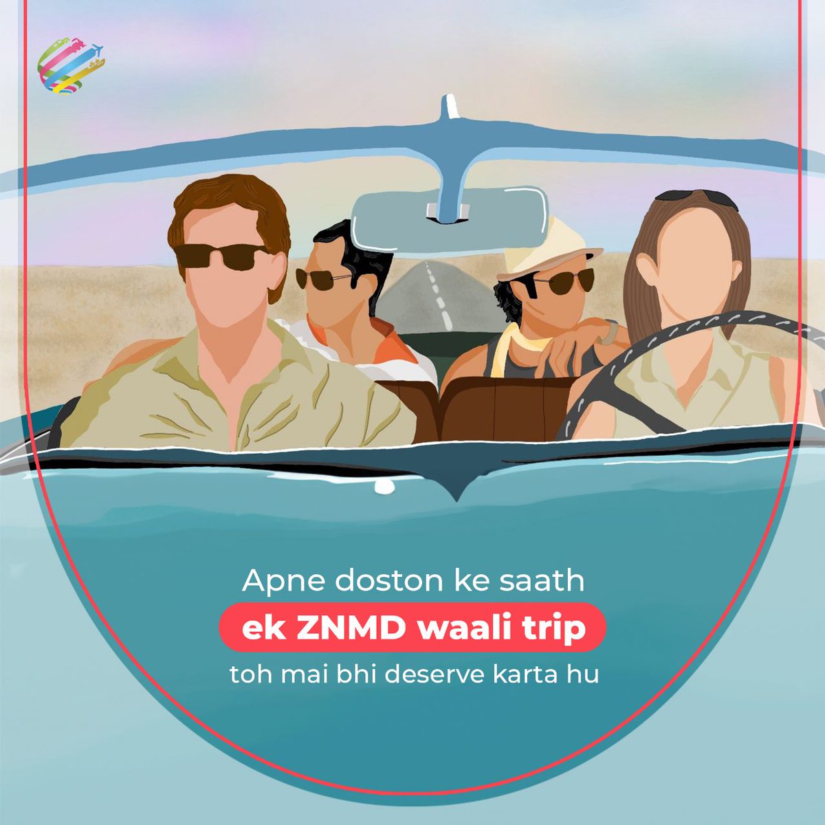 Utazzo's tweet photo. Apne doston ke sath Spain explore karna aap bhi deserve karte hai ! 💞

Utazzo Karo, Ghoomne Chlo ♥️✈️🏔️
.
.
#utazzo #spain #friendshipday #happyfriendshipday #utazzokaroghoomechlo #friendsforever #topicalspot #spaintravel #TravelGram #znmd #znmdmoment https://t.co/HVohBHu2Jt