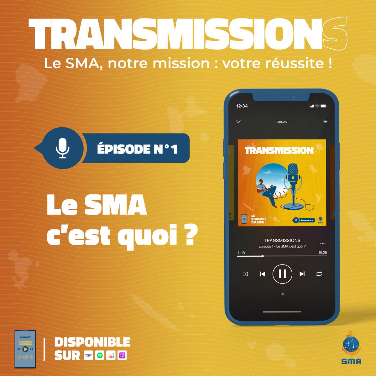 outremers360's tweet photo. #Jeunesse #Engagement #Outremer
Retrouvez tout le mois la série Podcast #Transmissions avec @SMA_Outremer dans cet épisode decouvrez ou redecouvrez à travers le parcours de Johanna volontaire au #CFSMA de Périgueux.
Bonne écoute 😉👇 :
https://t.co/lvbLzGn6Kc https://t.co/5gzA5D3OO7