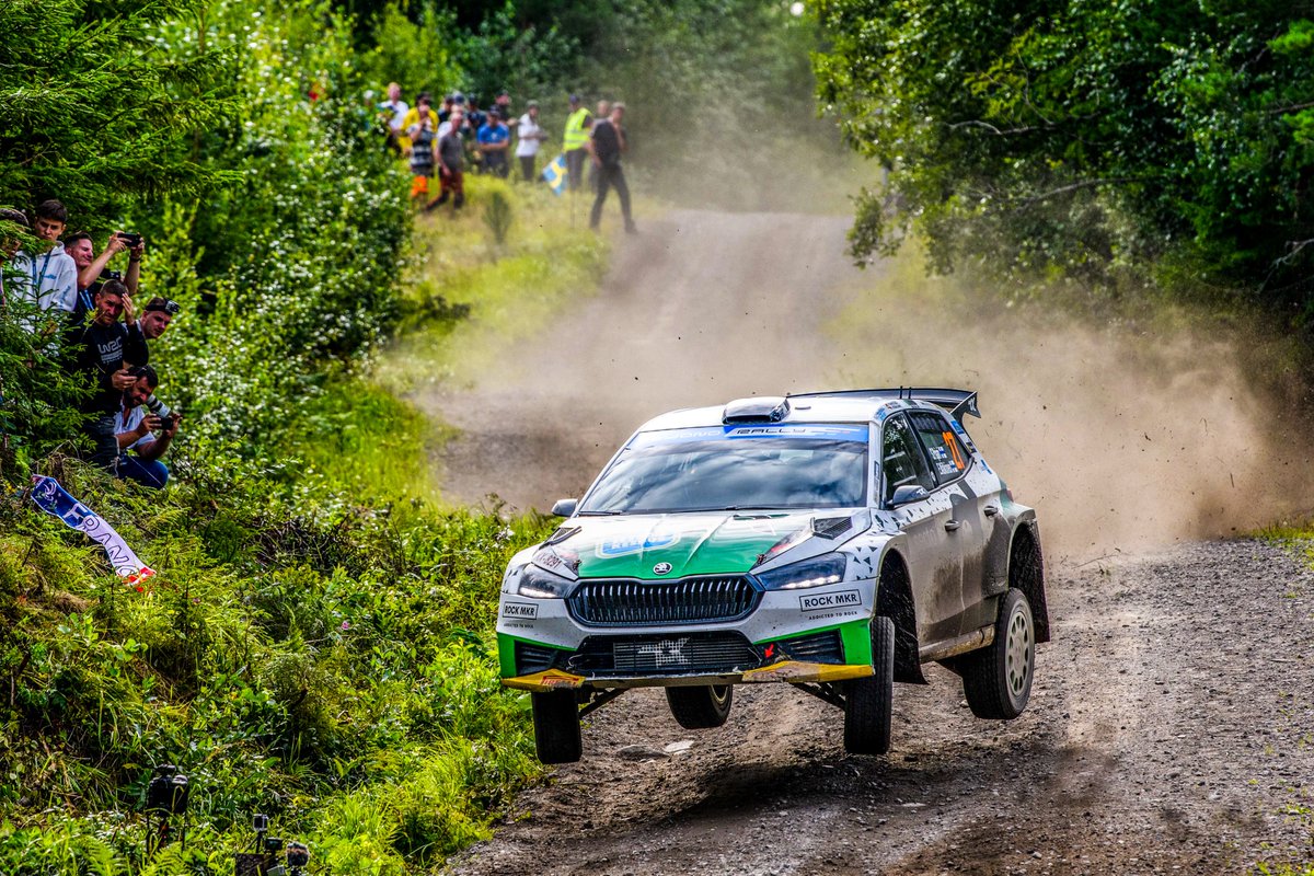 samipajari's tweet photo. WE DID IT - WE ARE RALLY FINLAND WINNERS! 🇫🇮🏆

This is a real dream come true 🥹 Big thanks to Enni, the team and everybody involved 🙌

#WRC2 #RallyFinland #WRC https://t.co/BxXLZv6YeL