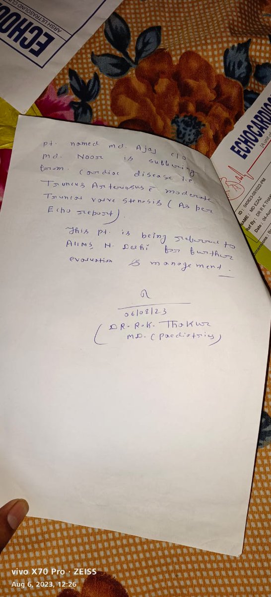 HelpingHand_ktr's tweet photo. #DonationRequest
Ejaj son of Mohd Noor is 2 yrs old is suffering from cardiac disease. there is a hole in his heart. His Father Noor is daily wage labourer. They spent all his savings in treatment. Doctor refered him AIIMS for better treatment.
DM for her mother's A/c details. https://t.co/mxwxCPtre3