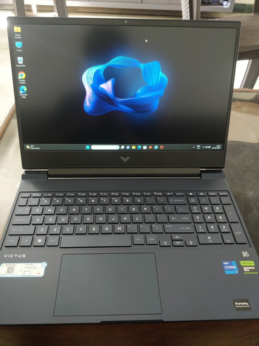 rajeshp403's tweet image. #NewMachine #HPVictus got i7 gaming laptop 🔥🔥🙌