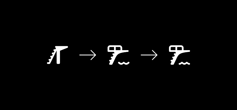 The evolution of the diving platform icon from the Röntgen icon set.

#röntgenicons #mapmachine