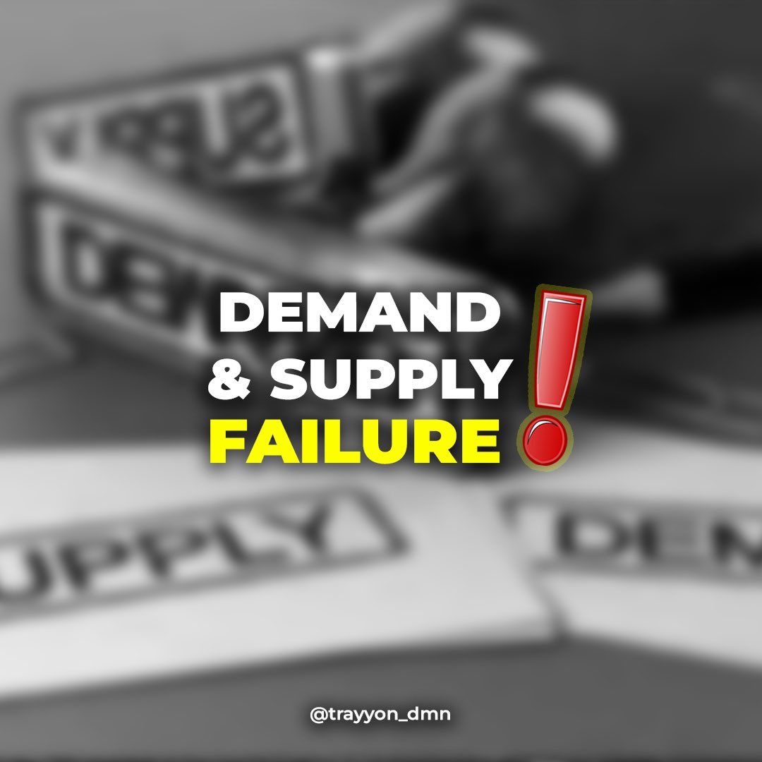 Why your demand & supply fail?? Did you know this BEFORE 👀 A thread 🧵 🪡 open this