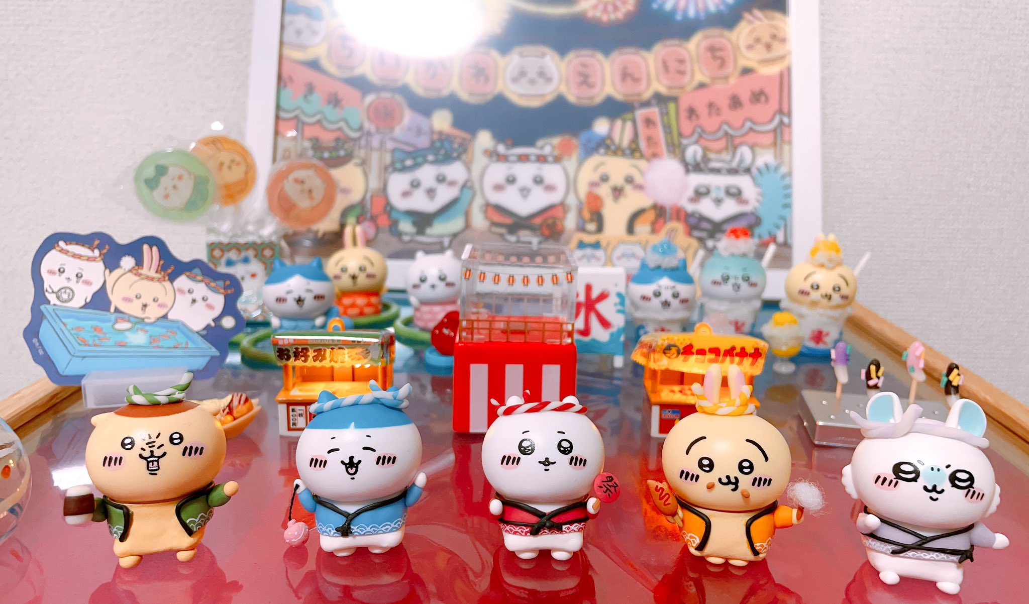 ちいかわ モモンガフィギュアセット＋おまけ ちいかわ モモンガ フィギュア まとめ売り 18 点セット - メルカリ