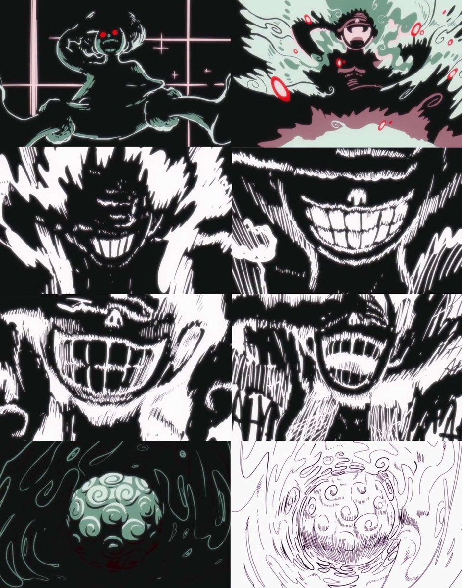 onepiecepanel's tweet image. Gear 5 Impact Frame #ルフィ