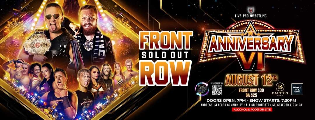 LIMITED GENERAL ADMISSION TICKETS AVAILABLE!!!

We want to fill the Seaford Community Centre to the brim 

#AnniversaryVI 

🎟 tinyurl.com/yckj5uc6