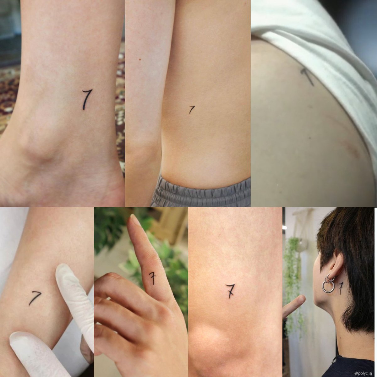 BTS 7/7 TATTOO