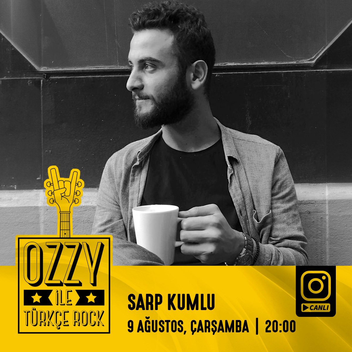 9 Ağustos Çarşamba saat 20.00’da Ozzy ile Türkçe Rock programına konuk olacağız. İnstagram canlı yayın olarak gerçekleşecek programa tüm dinleyicilerimizi ve dostlarımızı bekleriz 🤘😍

#hayatsenin #rock #türkçerock