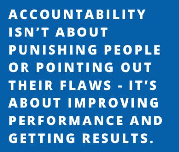 "If a coach holds you accountable, it's because they care more about your future than your feelings."  @DaveAnderson100

Holding someone accountable is something done for someone NOT to someone.

The greatest players are low on entitlement and high on accountability.