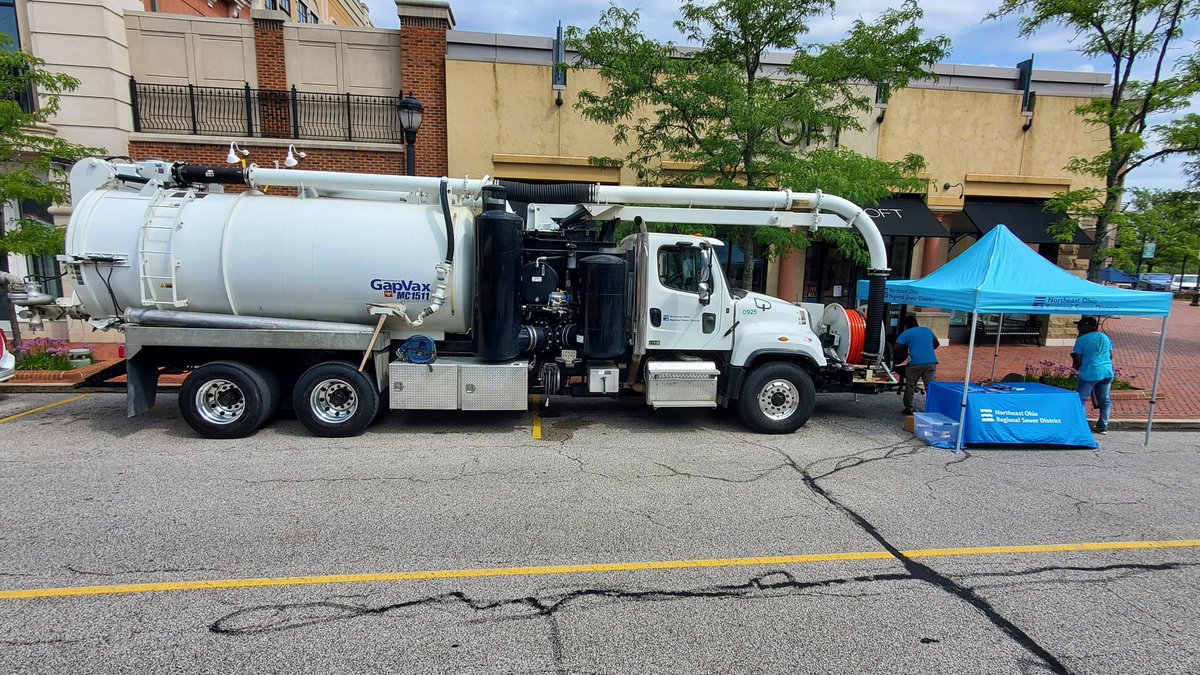 Sewerman69's tweet photo. Come by and visit the #NEORSD Display here at Legacy Village in Beechwood, OH! https://t.co/RceWZWTRlY