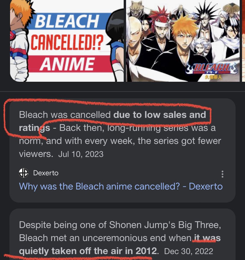 Why was the Bleach anime cancelled? - Dexerto