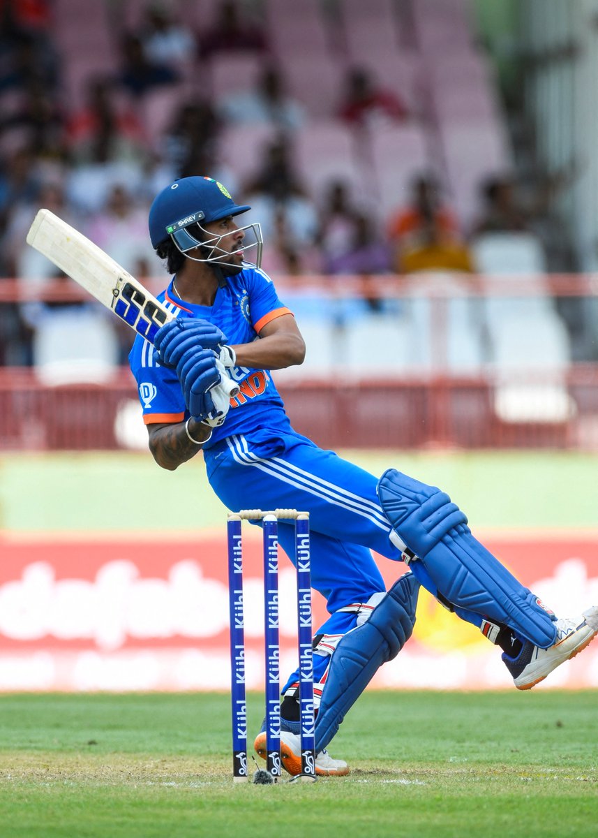 BCCI's tweet photo. Maiden T20I FIFTY for @TilakV9 👏👏

What a fine knock this has been by the youngster.

Live - https://t.co/mhKN4Dq5T0… #WIvIND https://t.co/JpYUP2M7ho