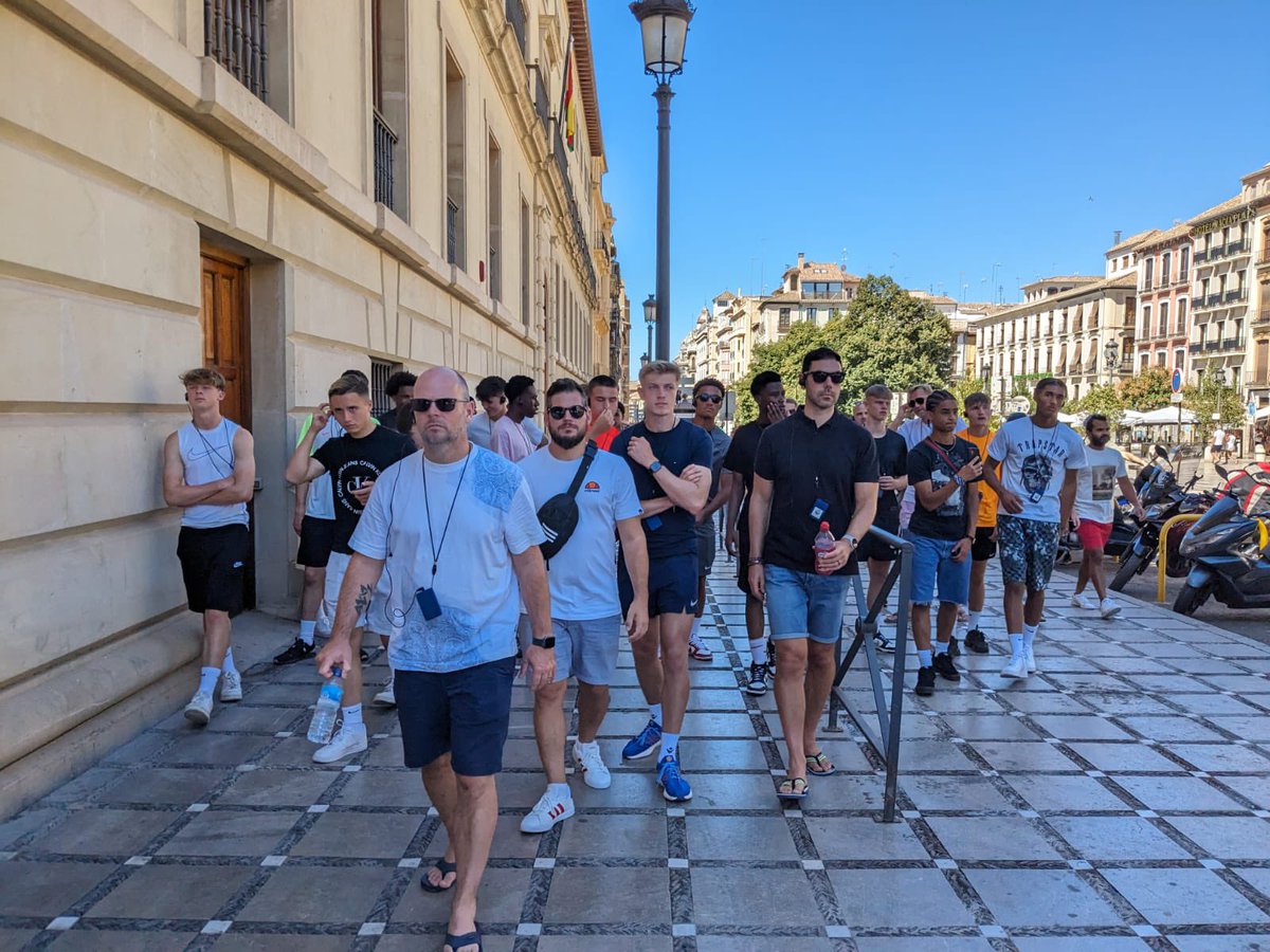 LFEonline's tweet photo. The @swfc boys enjoying the city of Granada โ๏ธ
๐ช๐ธ #LFEtrip #TuringScheme @TuringScheme_UK https://t.co/TAsYbcND9H