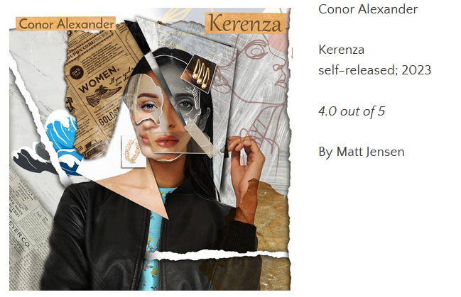 ConorAlexMusic's tweet photo. Wonderful review of 'Kerenza' by Matt Jensen of @pitchperfect158
Read the full review here: https://t.co/Lj6pQOtsZG https://t.co/yEga70NmwY