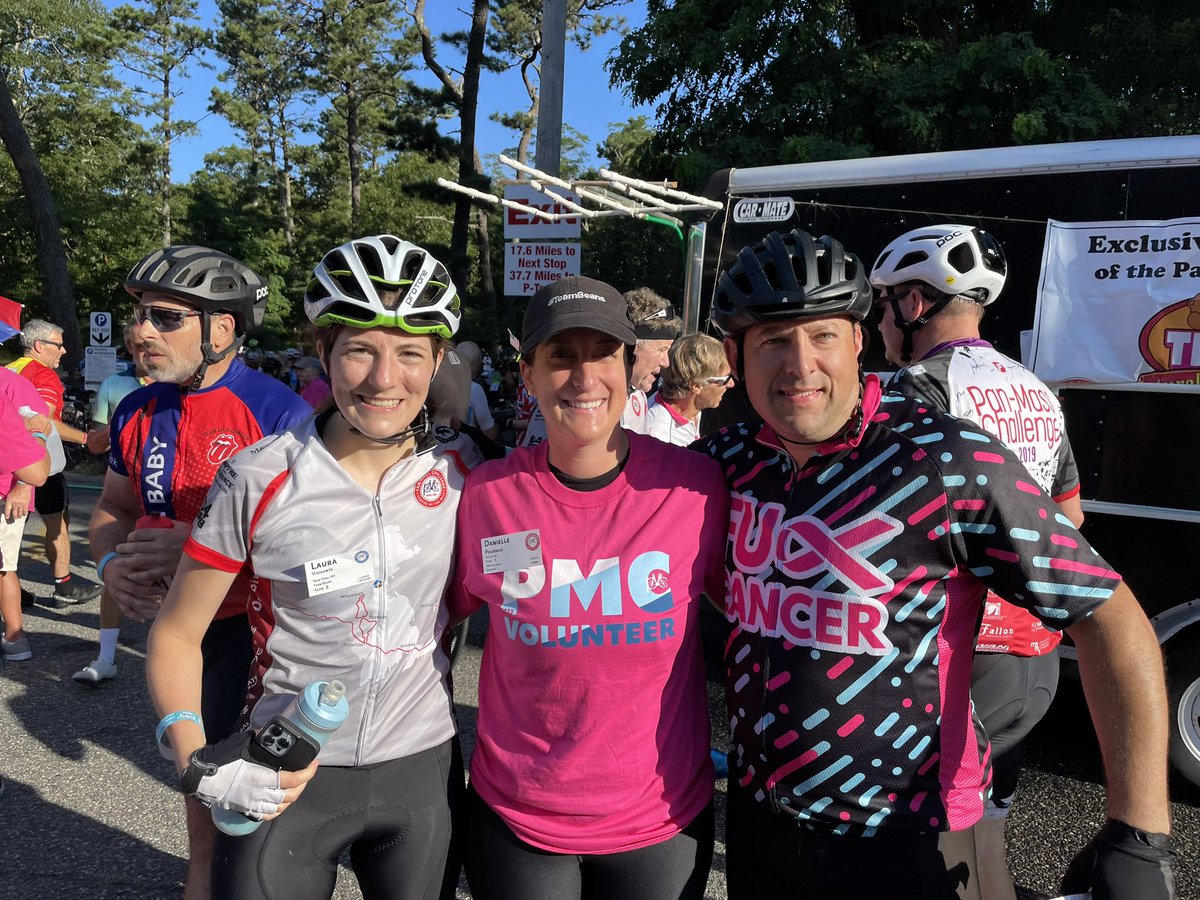 Had a great time volunteering at the Brewster water stop this morning! Congrats to all the @PanMass riders 🎉 🚲 🎗️ To donate to @TeamBeansFund: profile.pmc.org/TB0395