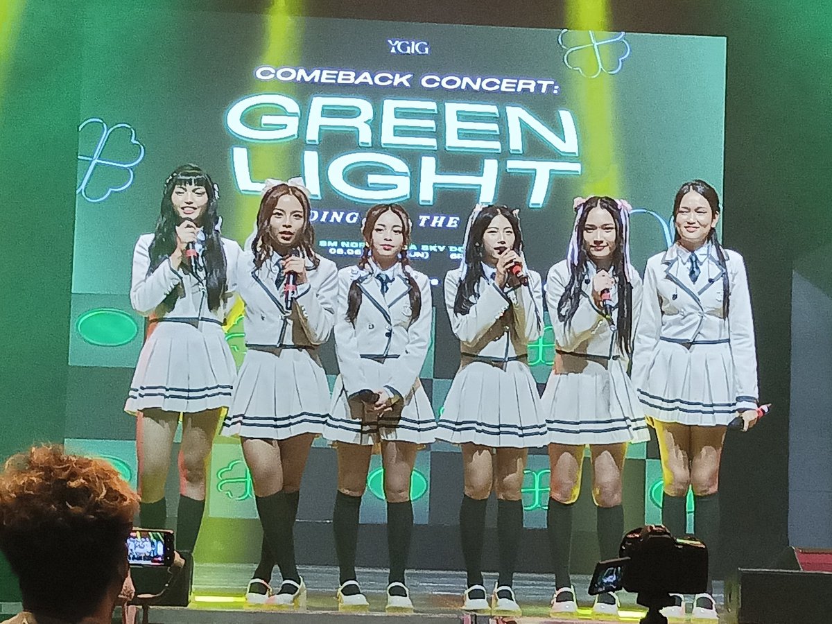 To our <a href="/ygig_official/">YGIG</a> baby girls..
CONGRATS!!

U really nailed it!
Awesome performance!

Pls hav some rest..
I knw b4 ang con pagod at stressed na kyo dhil sa rehearsals..

Ingat din sa flight nyo..
Lavyah!!!
GREEN LIGHT CON D-DAY 
#YGIG1stComebackConcert 
#YGIG_ComebackCon