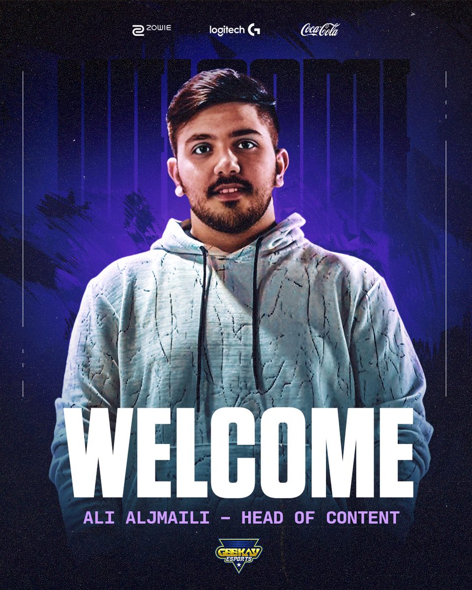 geekay_esports's tweet image. دعونا نرحب بالقسم المسؤول عن المحتوي الخاص بنا 🤩

#GK_FTW