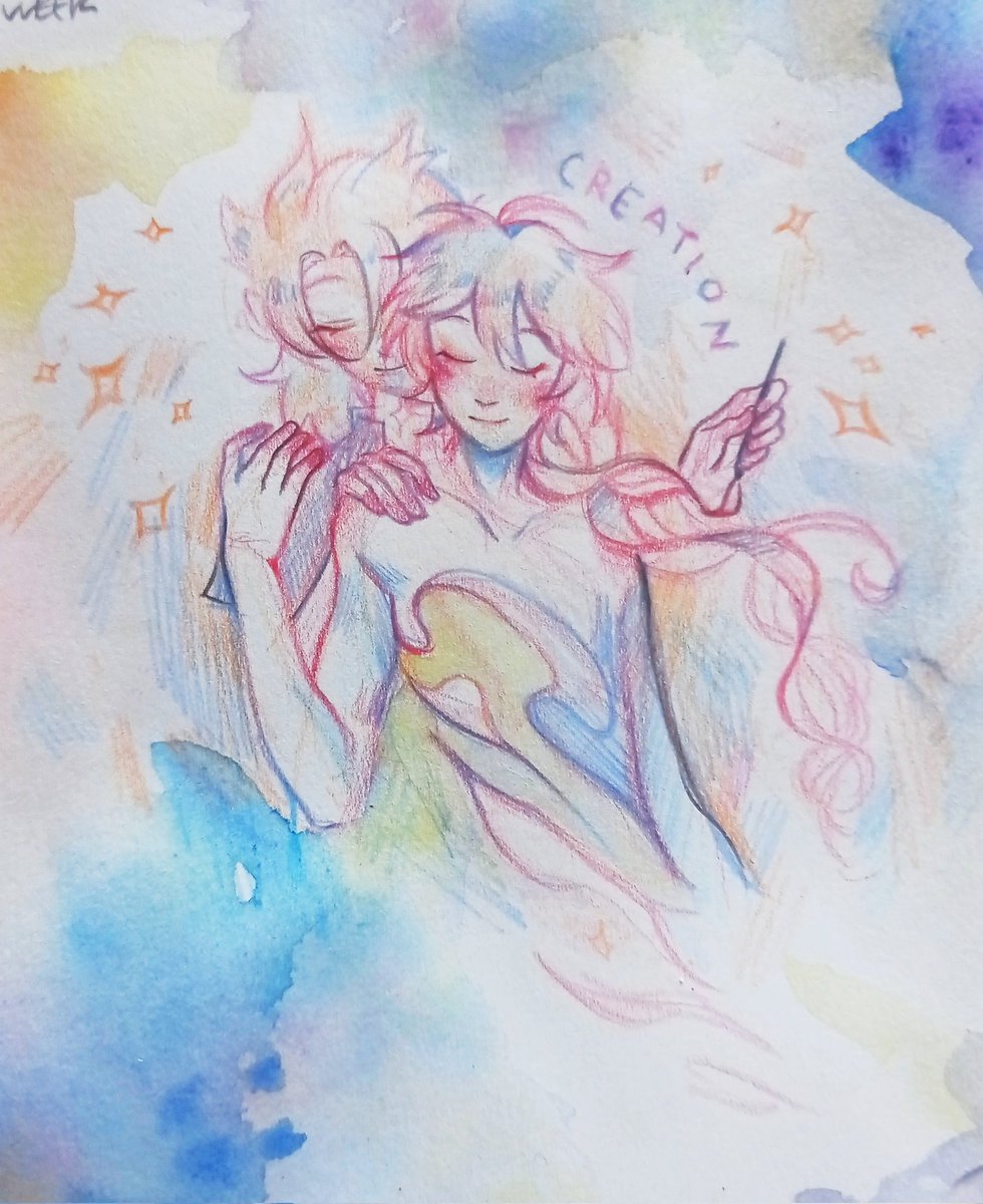 R_oci_0's tweet image. A messy sketch for Albether week ✨ #AlbetherWeek2023