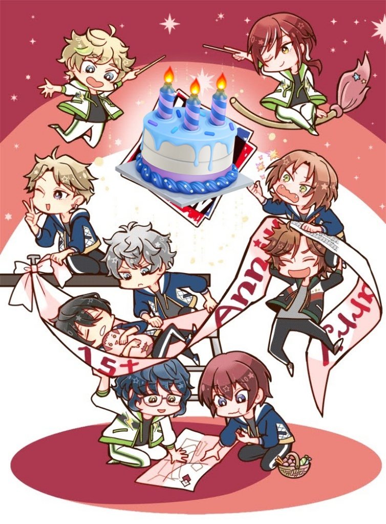 つむぎ誕生日おめでと〜〜🪅🪅🪅 過去に描いたつむぎを集めたよ😄🎊🎂✨