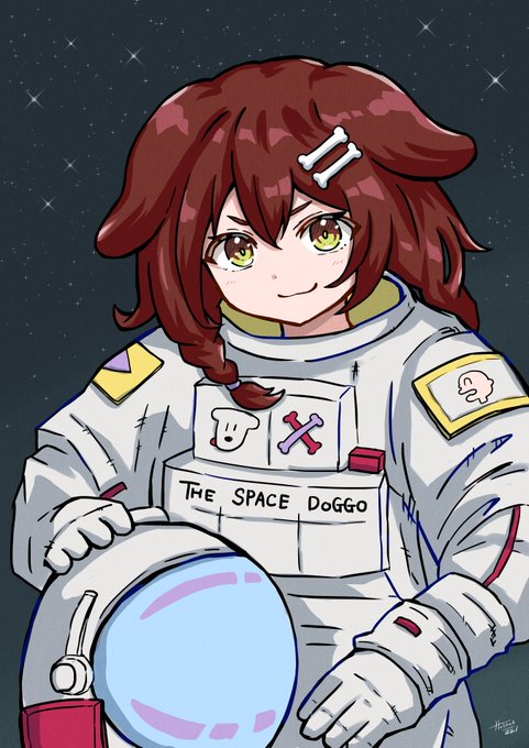 「宇宙飛行士 何かを持っている」のTwitter画像/イラスト(新着)
