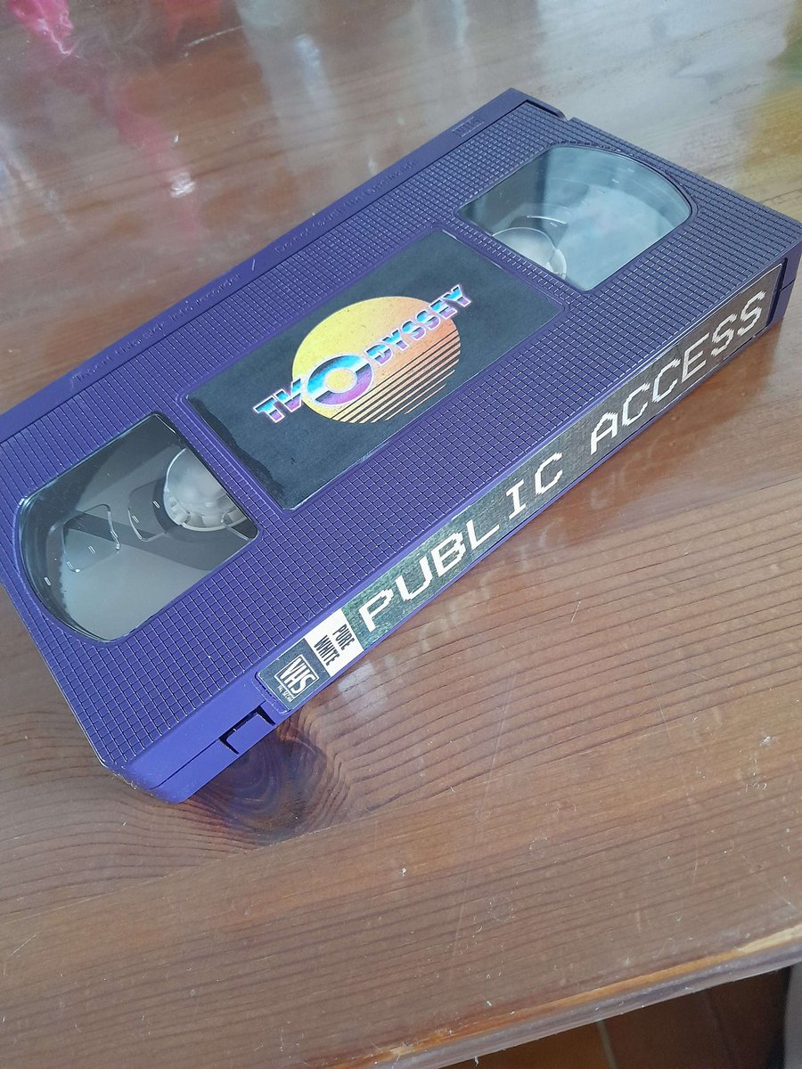 There’s a nice tradition of people creating physical objects for our games, and <a href="/Gulix/">Gulix</a> keeps that going with an absolutely sick Odyssey tape for Public Access.