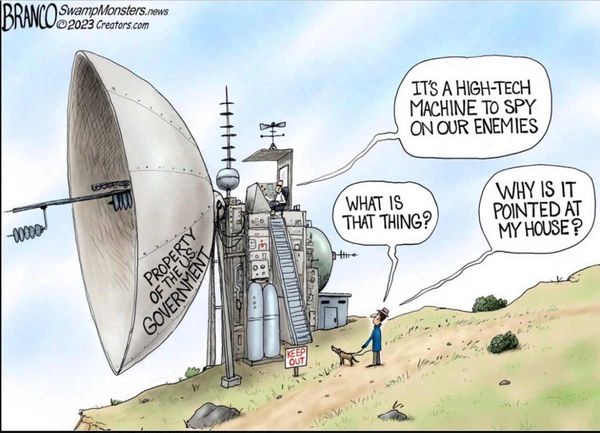 ggreenwald's tweet image. On demands from the bipartisan DC establishment that the post-9/11 mass surveillance powers of the NSA and FBI be renewed by Congress yet again without any reforms, safeguards or limits (swampmonsters.news):