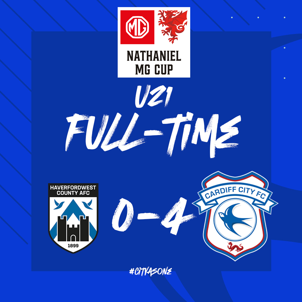 Cardiff City Academy on X: U21  City are through to the Third