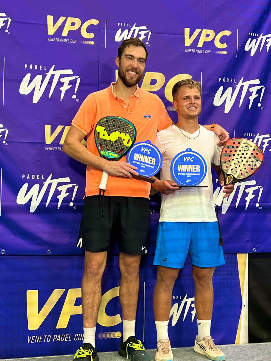 PolskiPadel's tweet photo. Jerzy Janowicz i Gabriel Biliński zwycięzcami turnieju Veneto Padel Cup rozgrywanego w ramach Polish Padel Tour! 🎾🏆

#modanapadla #PolskiPadel https://t.co/UDq4vFBij4