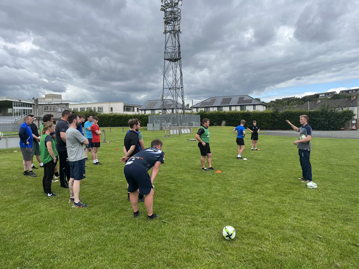 A really enjoyable day down at Poynder Park for our Coaching Essentials course. Lots of great discussions and hopefully coaches have a few nuggets to take into their sessions for the coming season. 👍

<a href="/scotrugbycoach/">Scottish Rugby Game Development</a> 

<a href="/Dunsrugbyclub/">Duns Rugby Club</a> <a href="/JedforestRFC/">Jed-Forest RFC</a>