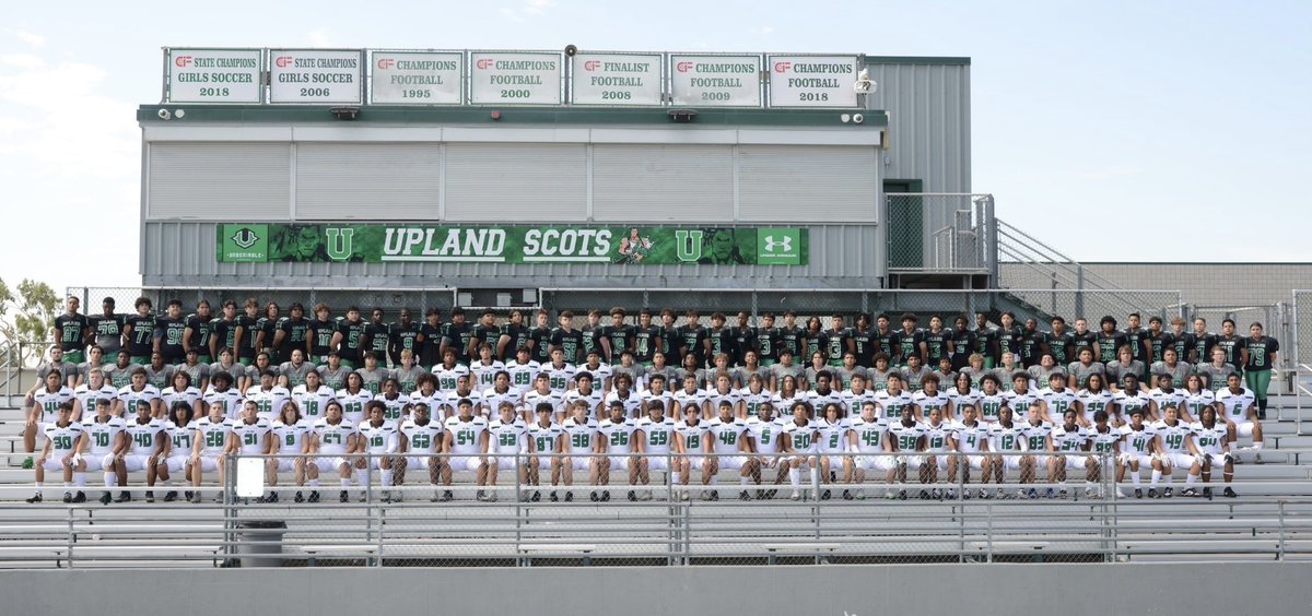 2023 Upland Football Program. Good luck to all of the players this season. Always remember you are representing something greater than yourself. Keep pounding that rock. @uplandunifiedsd @upland_athletics