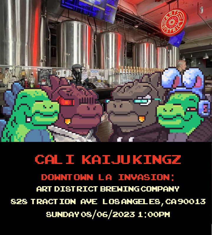 Got a Los Angeles Cali <a href="/CaliKaijuz/">California Kaiju Kingz</a>  Kaiju Kingz meet up today. Anyone is welcome! Hit me up