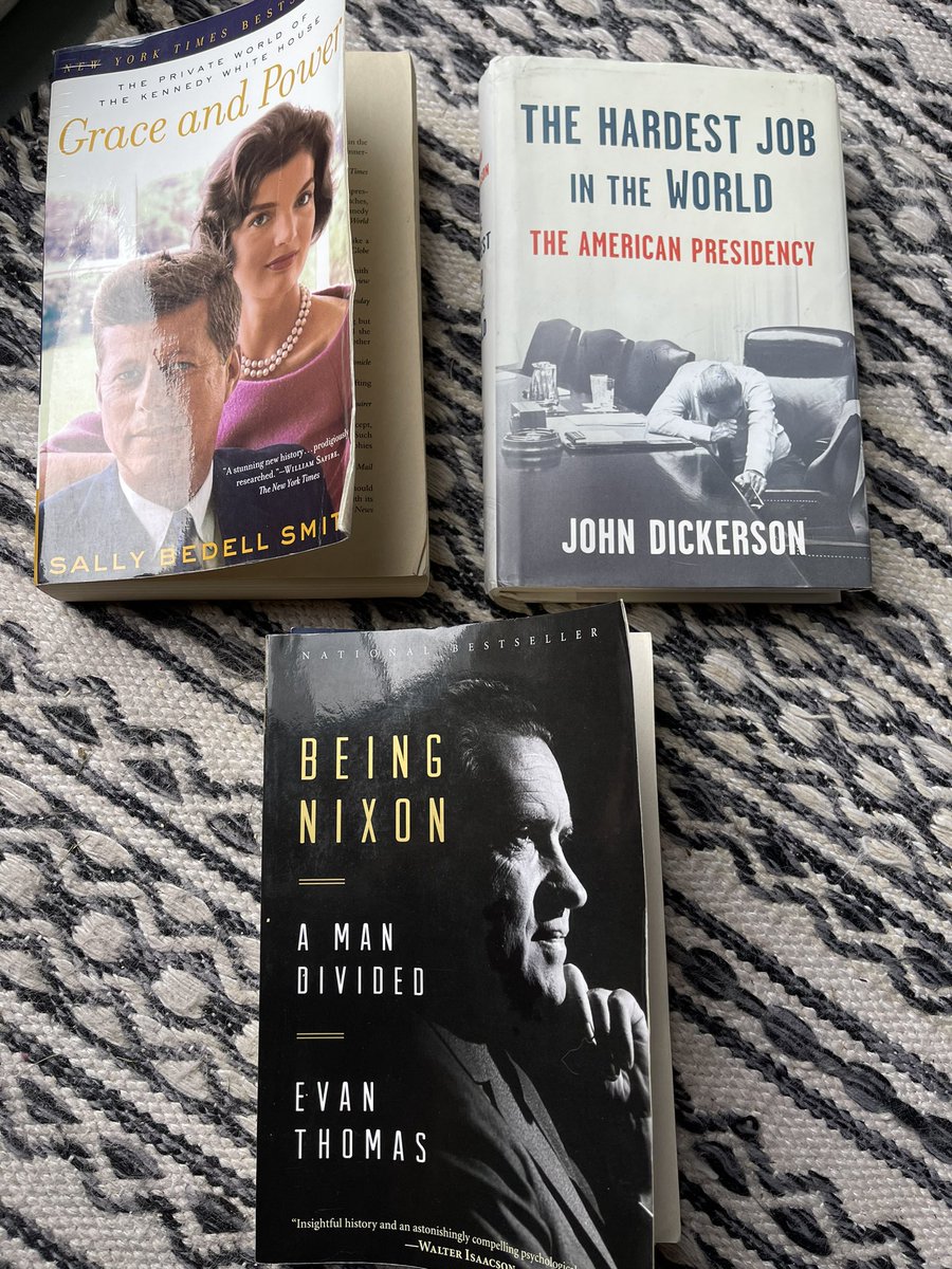 A Summer of Reading. I Finished books by @SBedellSmith, @johndickerson and @evanthomasbooks. Excellent insights by all three, who are excellent writers. The pages turned themselves - while encouraging me to dig deeper into footnotes & sources used. #LeadersRead #SummerofReading