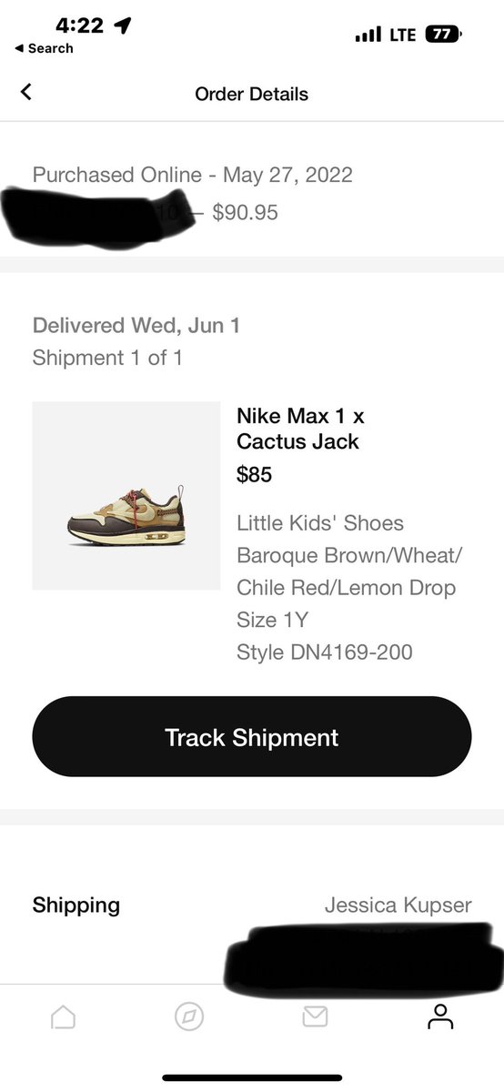 Its impossible to purchase <a href="/trvisXX/">TRAVIS SCOTT</a> shoes on <a href="/AppSnkrs/">NikeSnkrsApp</a> when u finally do get a pair <a href="/Nike/">Nike</a> sends a pair that is unwearable! I received a 1y &amp; 2y so my son 1st day of school is ruined &amp; won’t be able to wear a matching outfit he picked My son is in tears and we can’t a new pair 😭