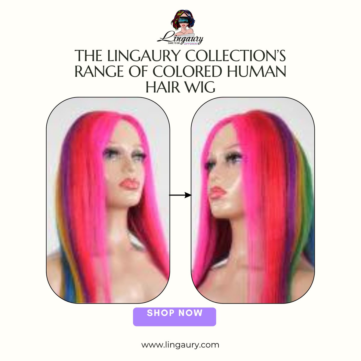 lingaury's tweet image. The Lingaury Collection’s range of coloured human hair wig.

Order Now: lingaury.com/products/human…

#LingauryCollection #HumanHairWig #RainbowWig #HairFashion #NaturalHair #ColoredWigs #HairLossSolutions