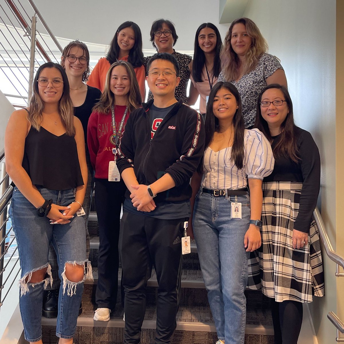 HTChaoLab's tweet photo. Grateful for the stellar young scientists working with us this summer! Celebrating phenomenal talks, superb posters, wonderful data, &amp; exciting med/grad school apps+ interviews! Huge welcome to our new PhD rotation students! #DuncanNRI @bcm_neurosci @bcmgenetics @TCHResearchNews https://t.co/OTHJEhT37V