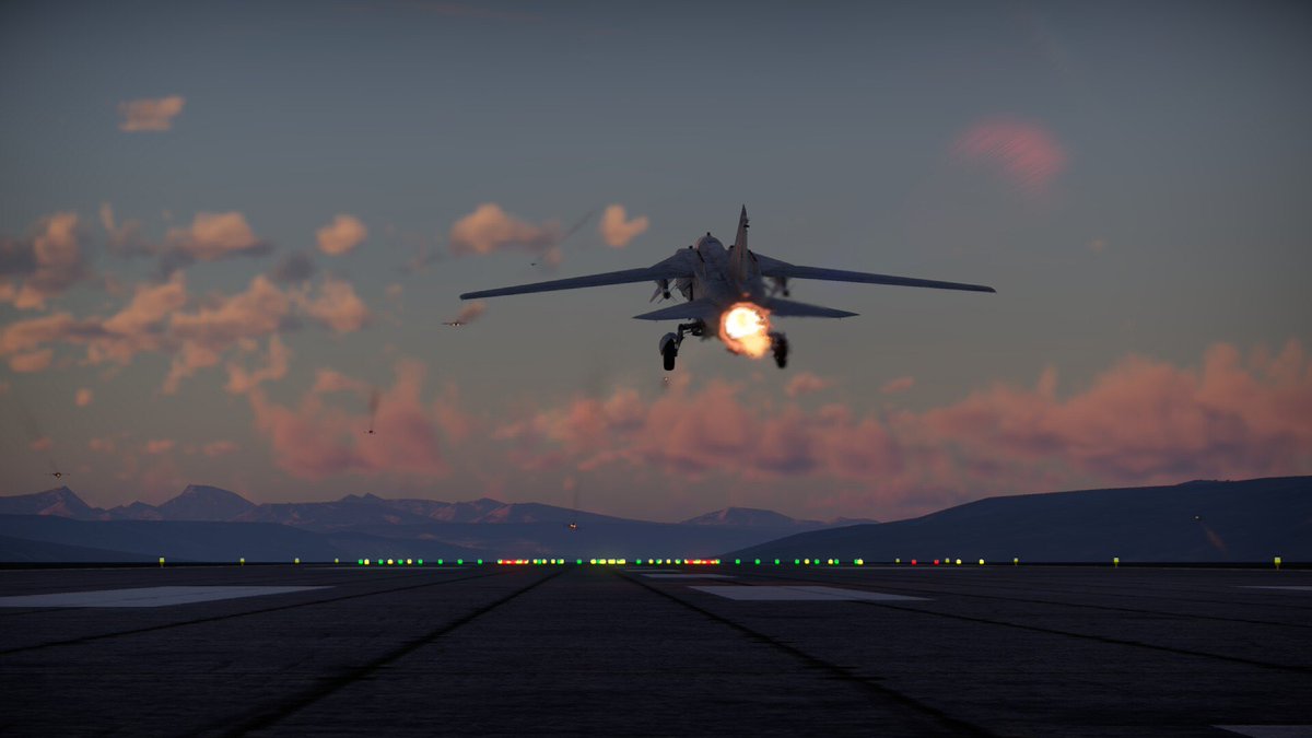 MrSchneeblyVT's tweet photo. Subject - MiG 23 
location - Soviet Union

NATO codename - flogger 
#MiG #warthunder #VirtualPhotography https://t.co/0GUAYhTKUW