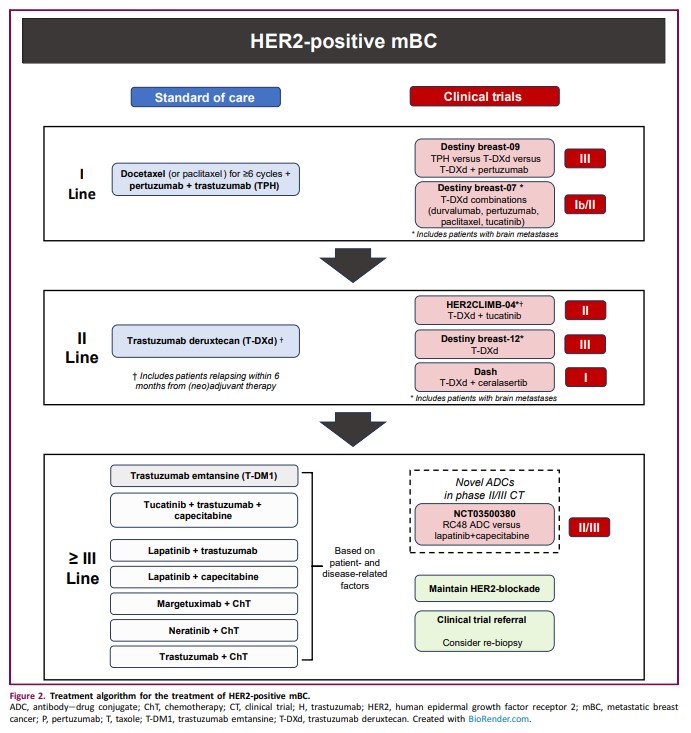 DFCI_BreastOnc's tweet photo. 📰New review published in @ESMO_Open discussing the management of patients with HER2-positive #metastatic #breastcancer after #trastuzumab deruxtecan failure.
▶️https://t.co/q05tutwkmh
✍️@GabrAnton @PTarantinoMD @darioT_ @stolaney1 @JavierCortesMD @curijoey #ADCs #HER2 #MBC https://t.co/IMIUL5xd2U