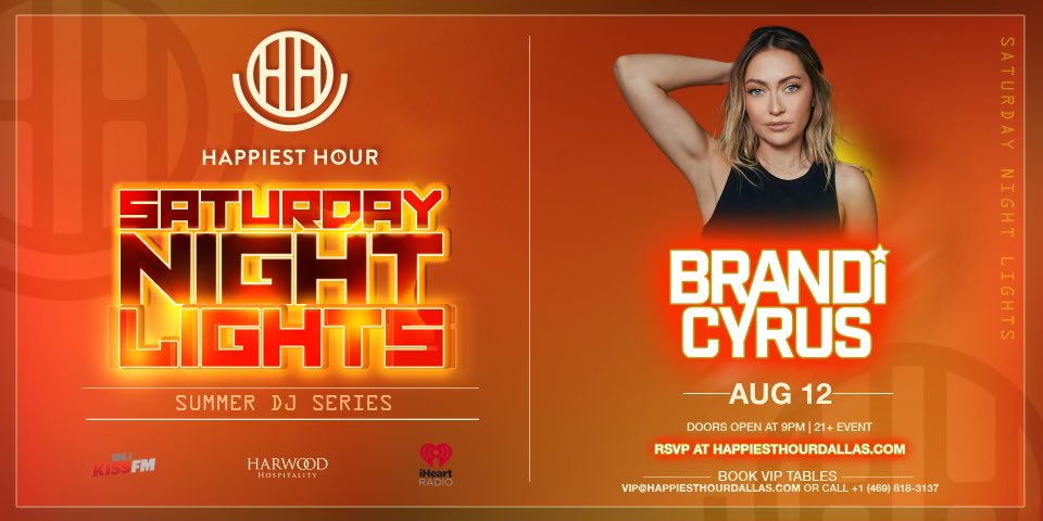 AUG 12 - DALLAS, TX

fevogm.com/event/Brandicy…