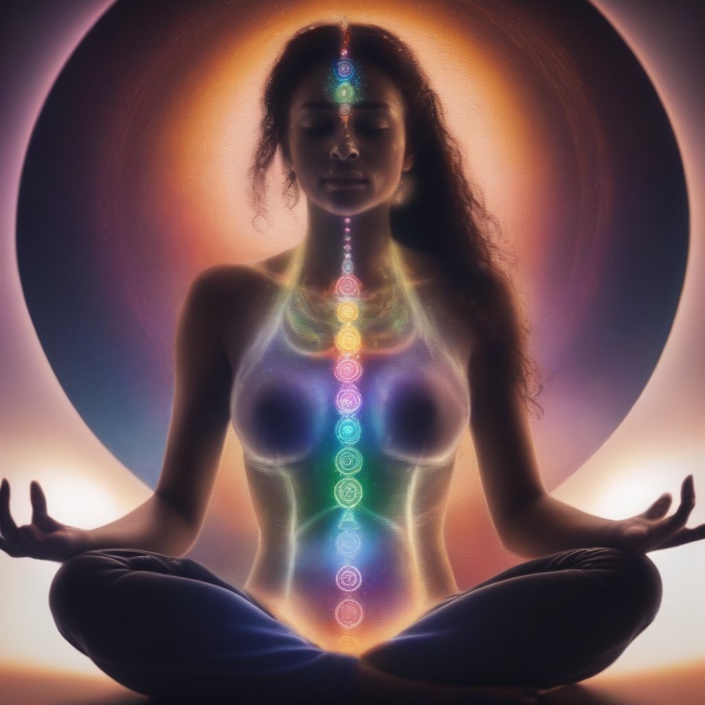 aiBildAgentur's tweet photo. 🚀🌌 Woman floating in space, aligning her chakras! 🧘‍♀️✨ Embrace the cosmic journey as she finds inner balance and harmony amidst the stars! 🌟💫 #CosmicAlignment #ChakraHealing #InnerBalance #SpiritualJourney #SpaceMeditation #FloatingInSpace #Mindfulness🌿🪐🧠🧡 https://t.co/V7Nw00r3fN