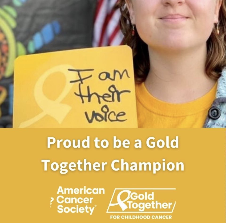 Do you know someone who’s a natural-born leader? They would excel as a Gold Together Champion. They will raise awareness and
money to help <a href="/AmericanCancer/">American Cancer Society</a> fight
#childhoodcancer. 

secure.acsevents.org/site/TR?fr_id=… #ACSGoldTogetherChampions #GoldTogether
