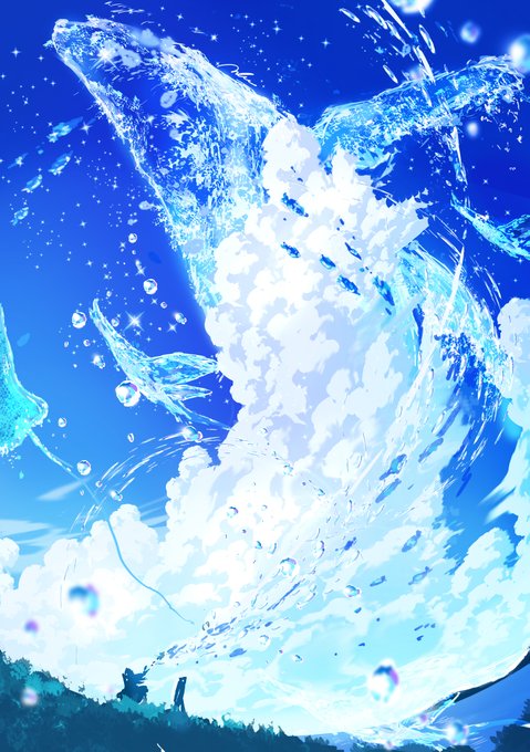 「青空 水滴」のTwitter画像/イラスト(新着)