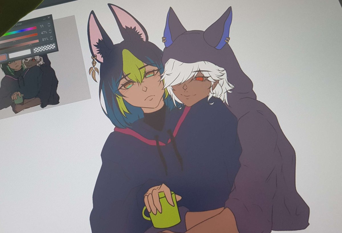 lycariz's tweet photo. have some cynonari redraw wip art in the meantime - who knows when ill finish it https://t.co/Sh1tOSxYQA