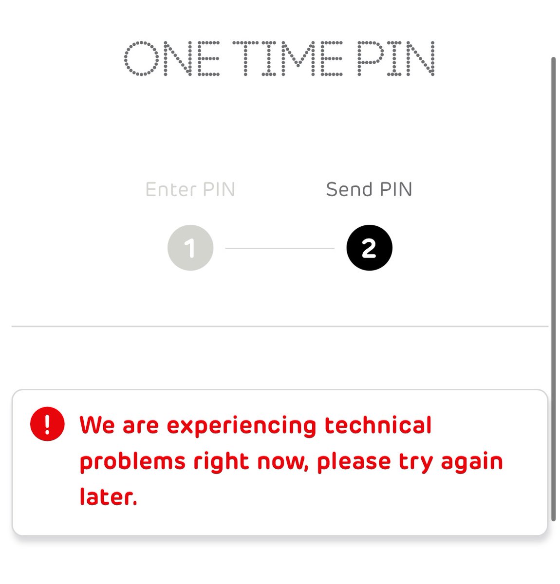 AjCarvell's tweet photo. @EE I’m trying to activate my TNT sport add-on but I keep getting the below, when will this be fixed https://t.co/nkT7GGxbLV