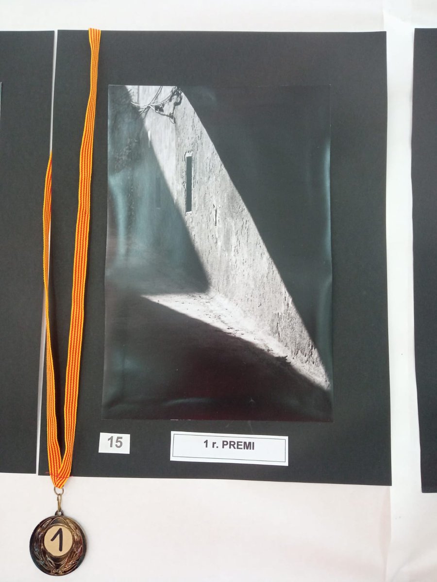 avvstjosepobrer's tweet image. 📸18é CONCURS DE FOTOGRÀFIC
🏘️SANT JOSEP OBRER #Valls 

Guanyadores:

1r premi: Laura Cuesta amb "Ombriu"
180€ i trofeu

2n premi: Roser Mateu amb "La primera"
90€ i trofeu

3r premis: Maite Blasco amb "Visions marines"
50€ i trofeu

Enhorabona a totes tres❗️

Continua 🧵⬇️